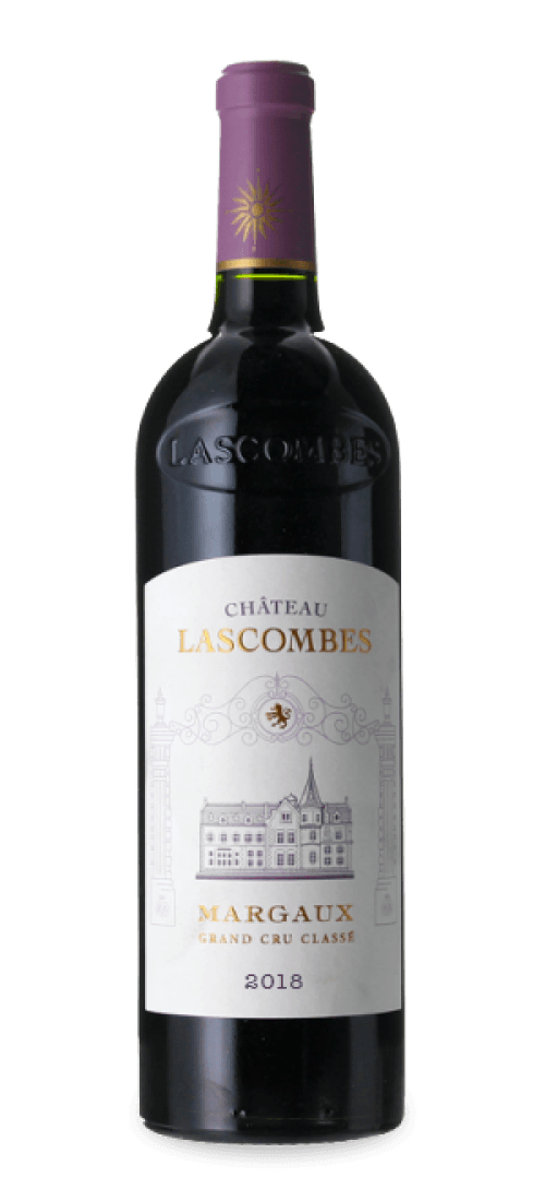 chateau lascombes 2eme cru classe, margaux 2018
