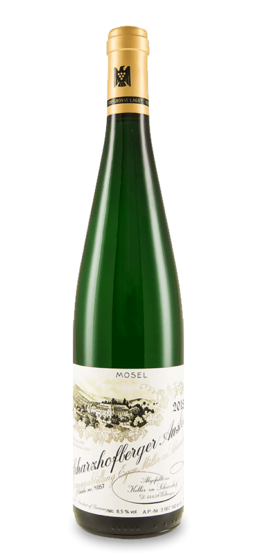 egon muller, scharzhofberger riesling auslese, mosel 2018