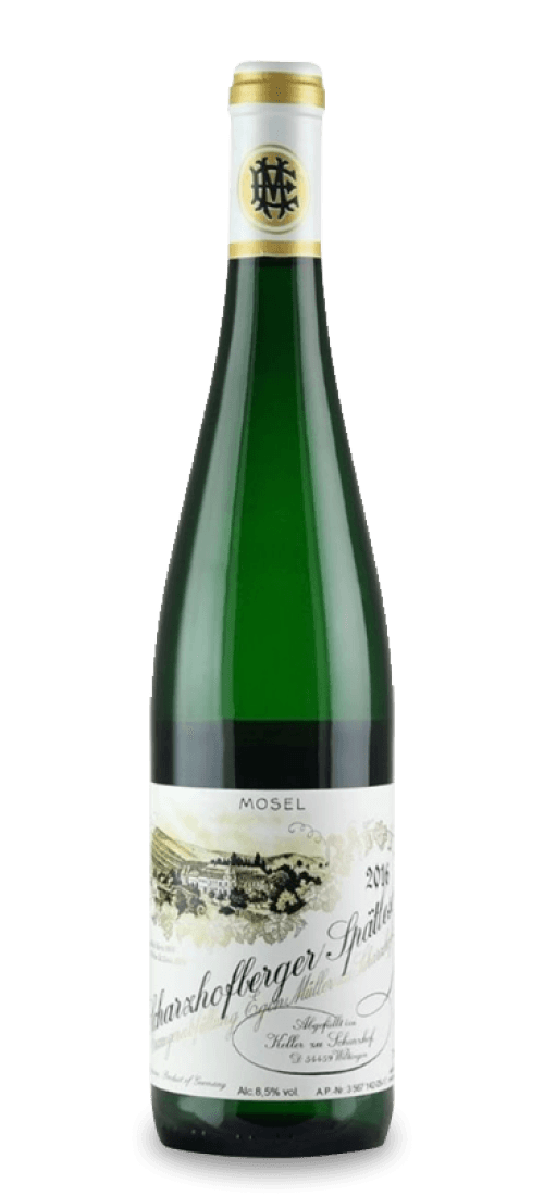 egon muller, scharzhofberger riesling spatlese, mosel 2016