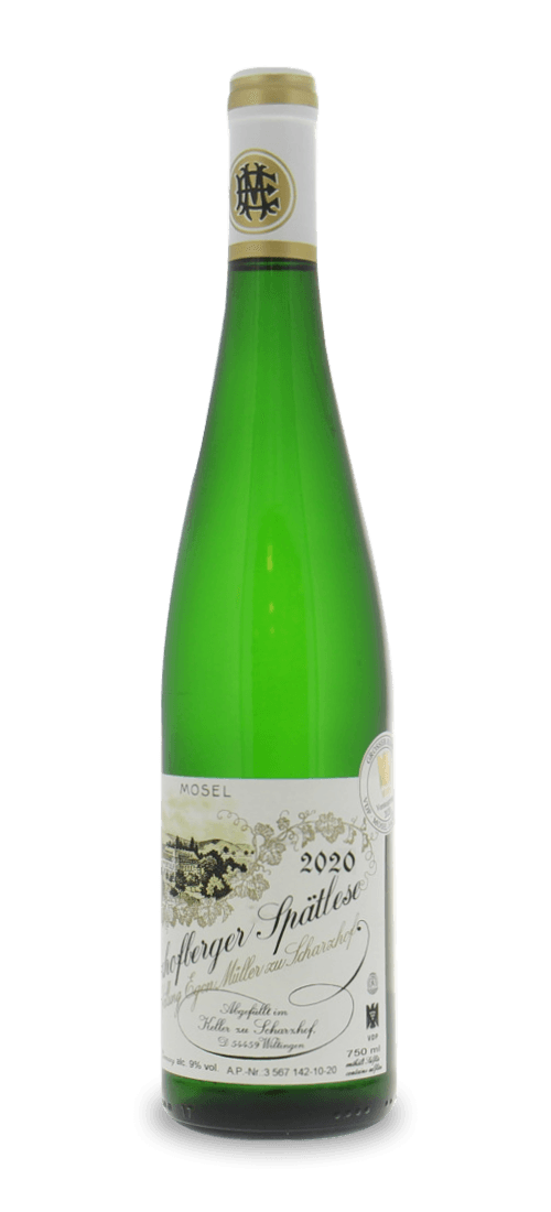egon muller, scharzhofberger riesling spatlese, mosel 2020