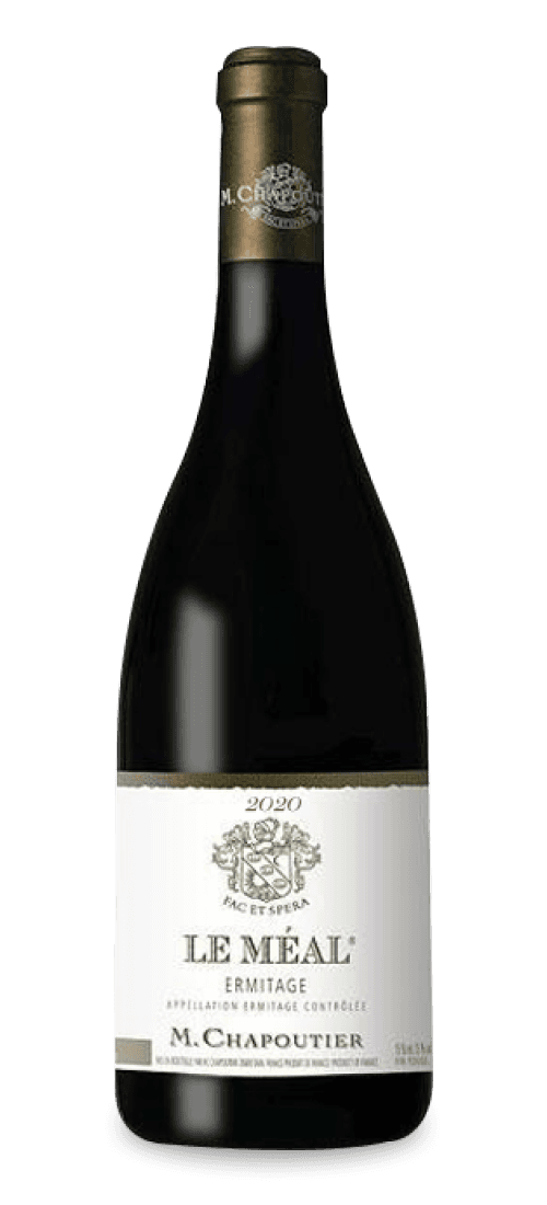 m. chapoutier, hermitage, le meal rouge 2020