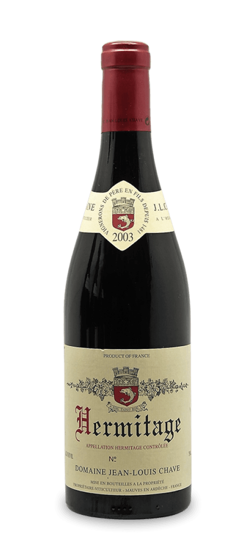 domaine jean louis chave, hermitage, rouge 2003