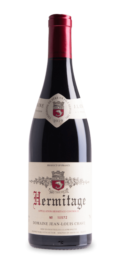 domaine jean louis chave, hermitage, rouge 2019