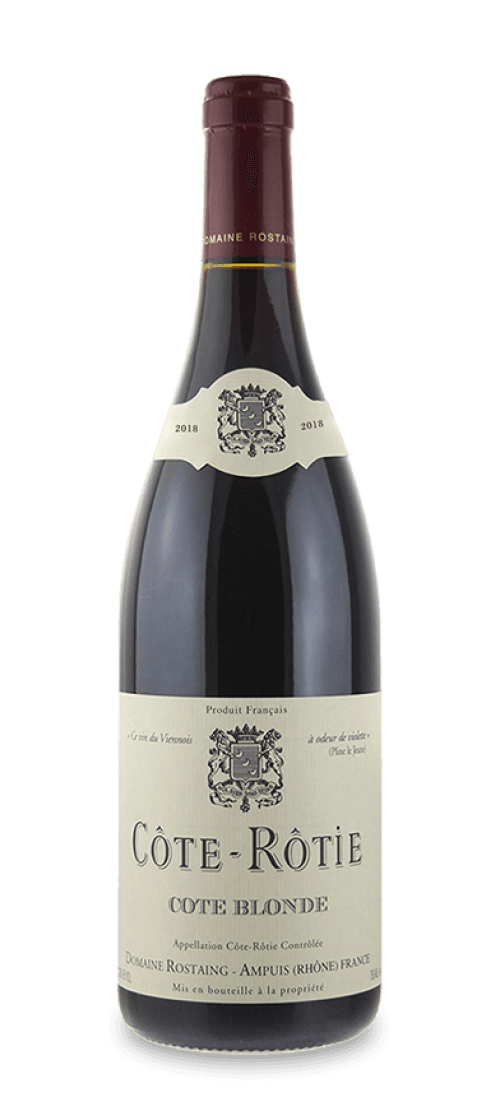 domaine rostaing, cote rotie, cote blonde 2018
