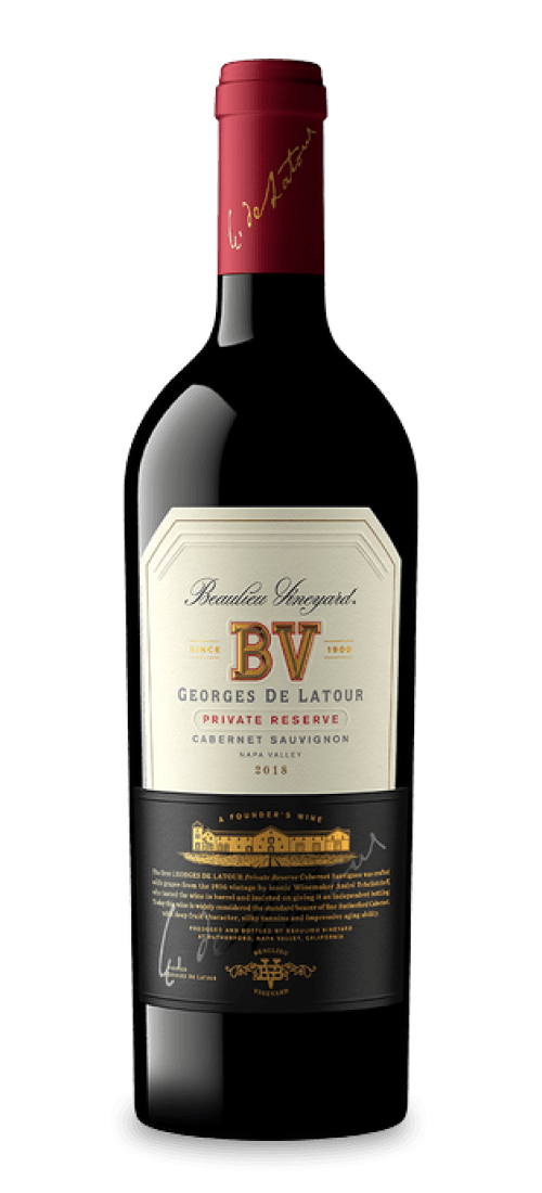 beaulieu vineyard, georges de latour private reserve cabernet sauvignon, napa valley 2018