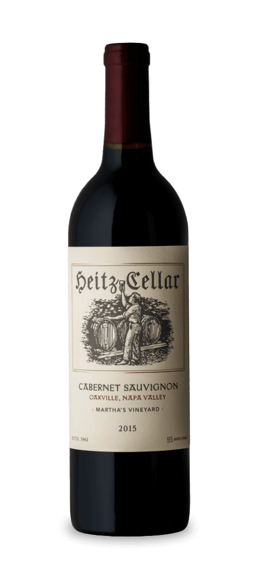 heitz cellar, martha's vineyard cabernet sauvignon, napa valley 2015