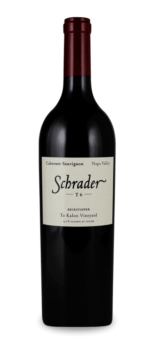 schrader, beckstoffer to kalon vineyard cabernet sauvignon, napa valley 2018