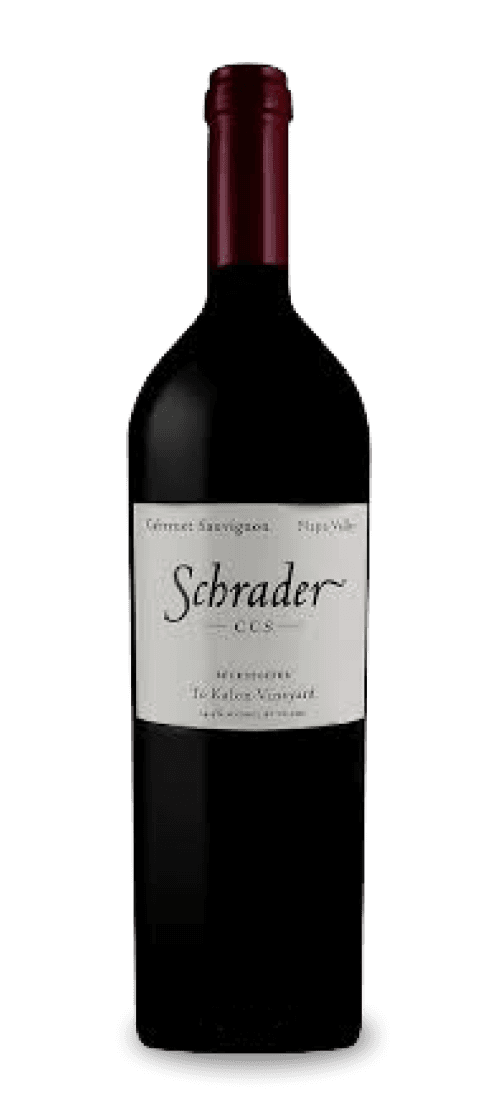 schrader, ccs beckstoffer to kalon vineyard cabernet sauvignon, napa valley 2018
