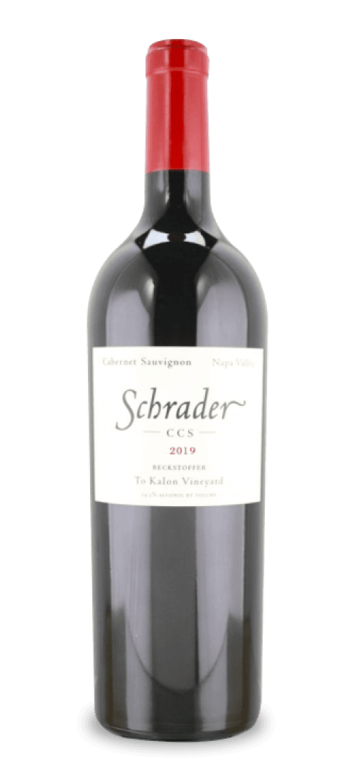 schrader, ccs beckstoffer to kalon vineyard cabernet sauvignon, napa valley 2019