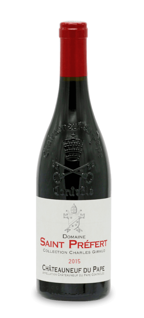 domaine saint prefert, chateauneuf-du-pape, collection charles giraud 2015