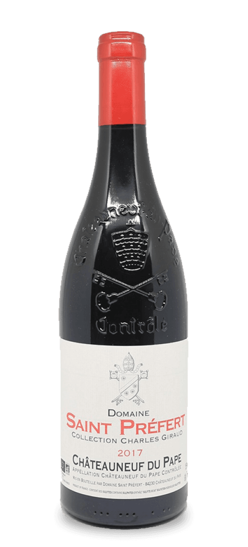 domaine saint prefert, chateauneuf-du-pape, collection charles giraud 2017