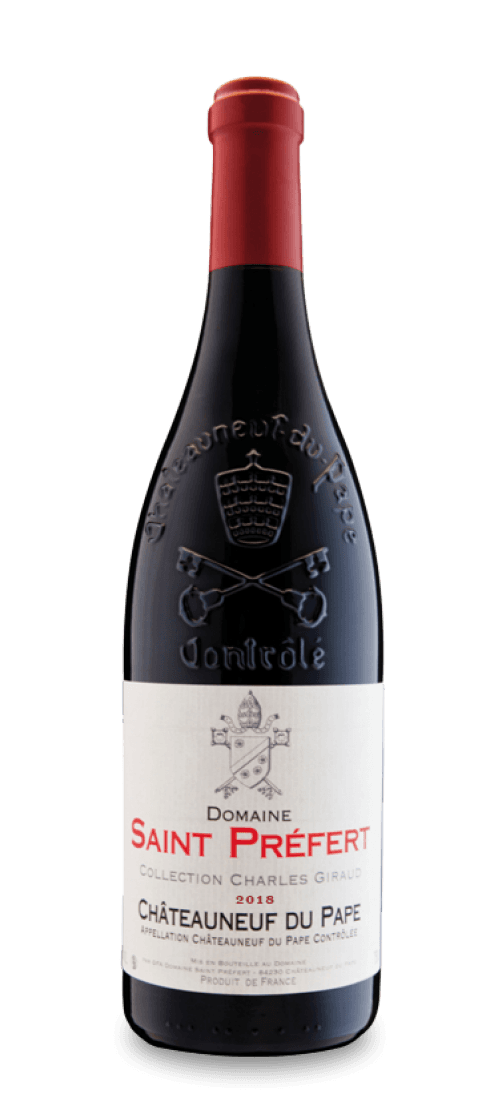 domaine saint prefert, chateauneuf-du-pape, collection charles giraud 2018