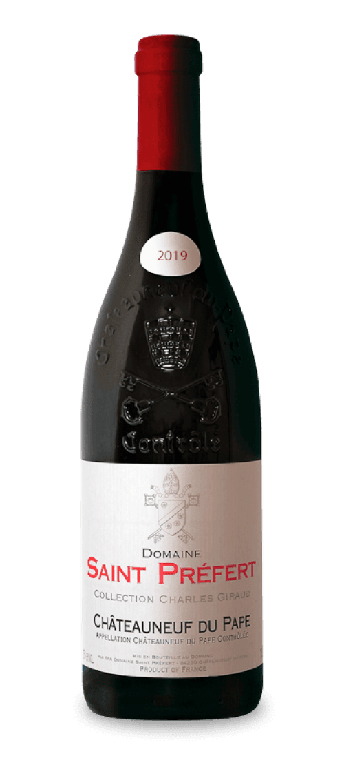 domaine saint prefert, chateauneuf-du-pape, collection charles giraud 2019