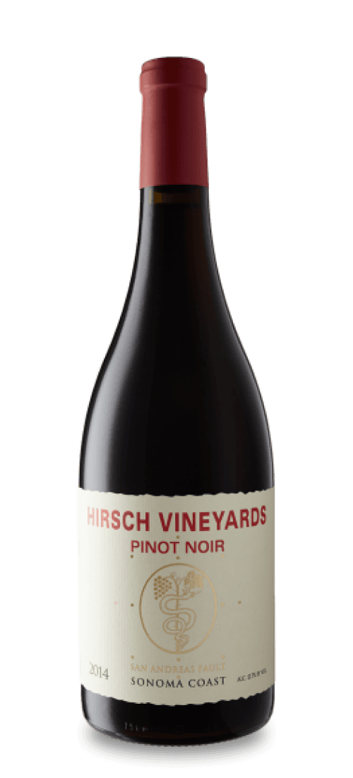 hirsch vineyards, san andreas fault pinot noir, sonoma coast 2014