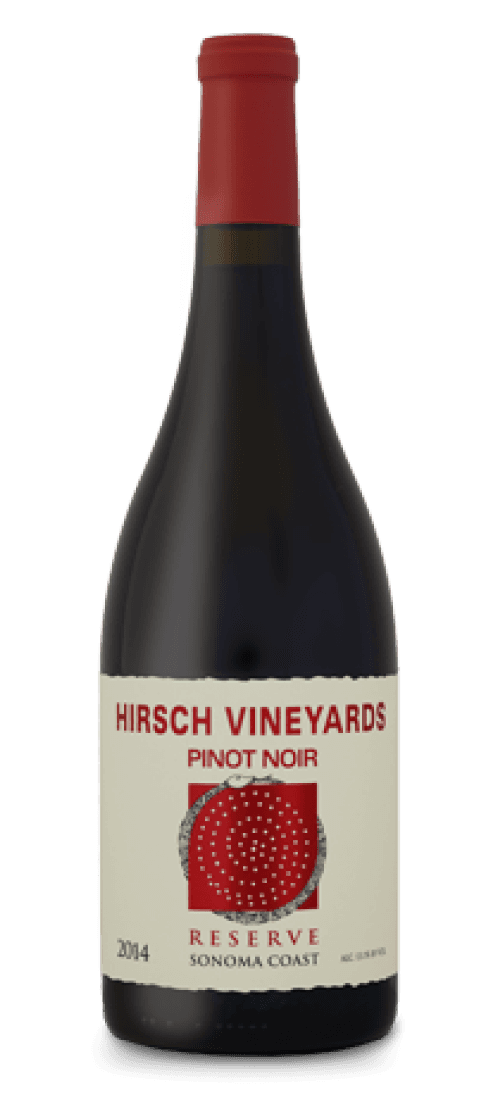 hirsch vineyards, reserve pinot noir, sonoma coast 2014