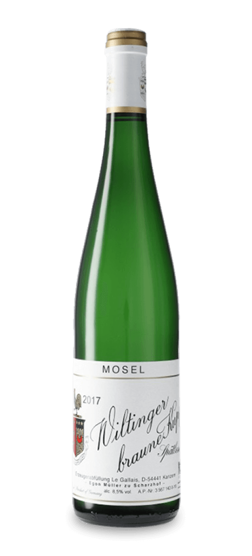 egon muller, wiltinger braune kupp le gallais riesling spatlese auktion, mosel 2017