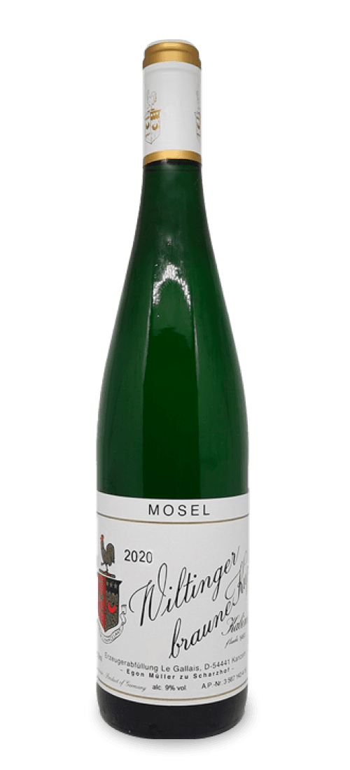 egon muller, wiltinger braune kupp le gallais riesling spatlese auktion, mosel 2020