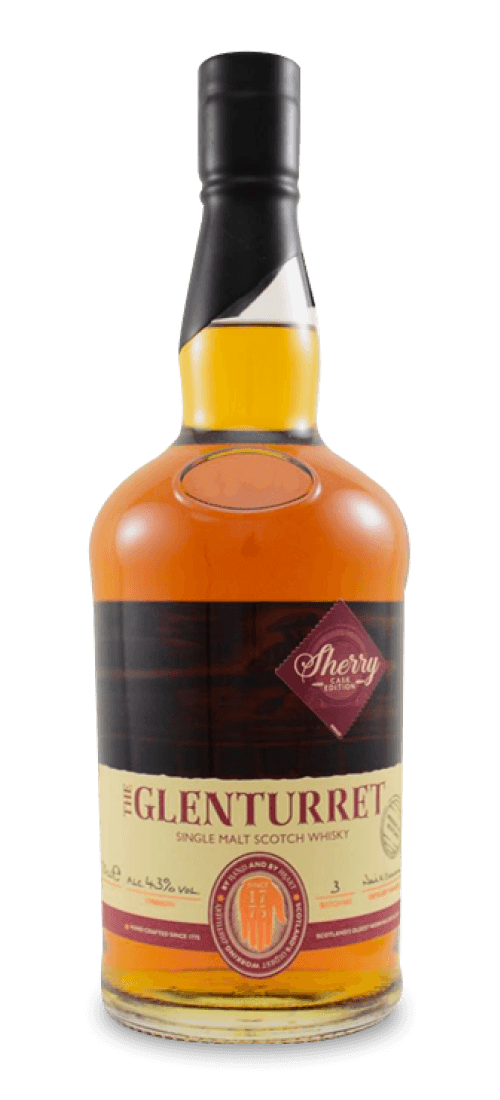 glenturret, single malt sherry hogshead 'full cask' no 660, highlands 2021