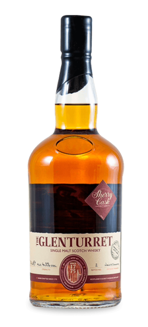 glenturret, single malt sherry hogshead 'full cask' no 661, highlands 2021