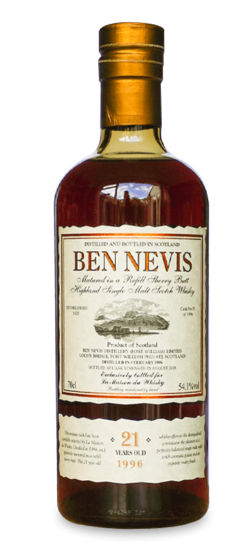 ben nevis, single malt oloroso sherry oak 'full cask no' 1472, highlands 2012