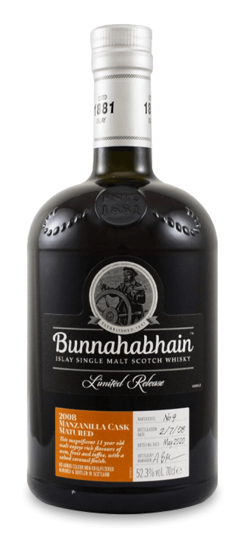 bunnahabhain, single malt barrel 'full cask' no 1073, islay 2013