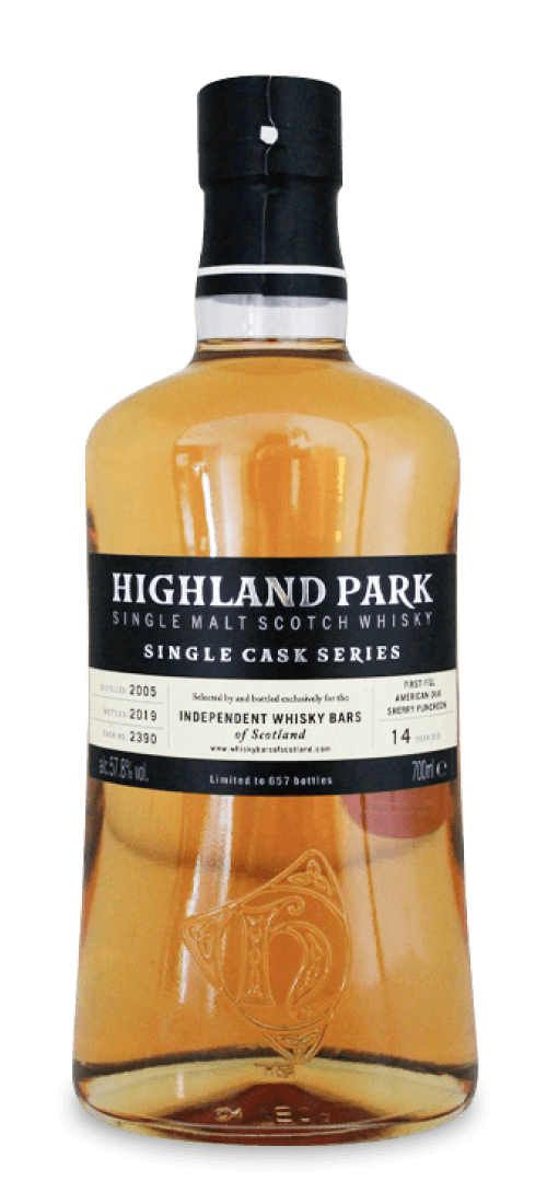 highland park, orkney single malt hogshead 'full cask' no 4, islands 2005