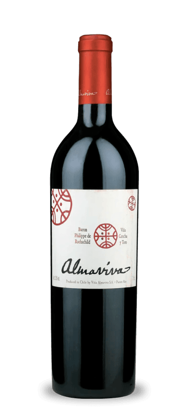 It wouldn’t be hyperbole to call Almaviva the most important label in Chilean wine history. Here’s why. In 1997, Baroness Philippine de Rothschild of Château Mouton Rothschild and Eduardo Guilisasti Tagle of Viña Concha y Toro S.A. formed a partnership. The goal: to create the best Franco-Chilean wine possible. A year later, Almaviva was unveiled.
Critics immediately adored the generosity and power of this Bordeaux-style red blend. Almaviva’s reputation only grew with time. In 2015, the estate hit paydirt. Wine critic James Suckling anointed it with a perfect score – one of the first ever for a South American wine. Today, Almaviva remains one of the most important and sought-after Chilean wines.
The Final Sip: The road to diversifying with Chilean wine starts with Almaviva.