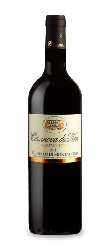 Vision and passion collide in Tenuta Nuova. The wine, whose name translates to “new property,” comes from vineyards without previously planted sangiovese. It was only after Casanova di Neri examined local microclimates that it decided to cultivate the parcels. Blessed with optimal exposure and idyllic terroir, the 100 sangiovese has nothing but tailwinds en route to vinification.
 
The resulting red is generous and expressive. The multi-faceted bouquet spills over with black cherries, blackberries, wildflowers, violets, tobacco, licorice, and cinnamon. Even with the complexity, 2017 Tenuta Nuova remains focused, quickly revealing its intensity on the palate. As Wine critic Monica Larner put it, “This is one of my all-time favorite Brunellos… (This wine) ticks all those boxes.”
 
The Final Sip: While investors can safely age 2017 Tenuta Nuova for two decades, this pioneering wine retains a truly timeless element.