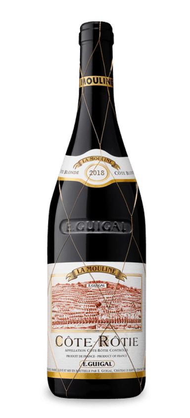 Step aside, Avengers: Infinity War. The E. Guigal Côte-Rôtie La Mouline is our pick for the biggest blockbuster of 2018. This ultra-enticing syrah wields a silky and seductive body without a hard edge to be found. Not only that, but it explodes with aromas and flavors of blackberries, boysenberries, strawberries, wildflowers, lavender, espresso, incense, and spice. Even Robert Downey Jr. cannot match the suave personality of this flagship wine.
 
La Mouline stands out in the La La trilogy, which includes La Turque and La Landonne. Its fruit comes from warmer terroir and co-ferments with 10 viognier. The result is a more exotic and sleeker wine with high approachability. In the words of Wine Advocate's Joe Czerwinski, "This is the most complete, compelling vintage of La Mouline I've tasted."
 
The Final Sip: The super suave 2020 La Mouline has a blockbuster profile and undeniable charm, making it one of the most complete La Moulines ever.