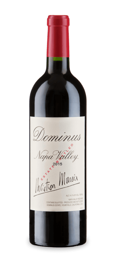Perfection, thy name is 2015 Dominus. This iconic Bordeaux-style blend earned multiple 100-point ratings from critics, making it only the second Dominus vintage to achieve the feat. Jeb Dunnuck praised it as “flawless, perfect wine as well as a legend in the making,” comparing its power and elegance to 2015 Château Margaux.
Dominus’s ascension to cult status has been all but predestined. Founder Christian Moueix is the son of French winemaking royalty, and Moueix selected the now-historic Napanook Vineyards based on advice from industry titan Robert Mondavi. Not only does Dominus have the winemaking tradition and perfect scores, but it also has paltry production (7,000 cases per year). As a result, Dominus ranks as Wine-Searcher.com’s second most sought-after Napa wine. 
The Final Sip: If you want Dominus at peak form, you want the 2015 vintage.