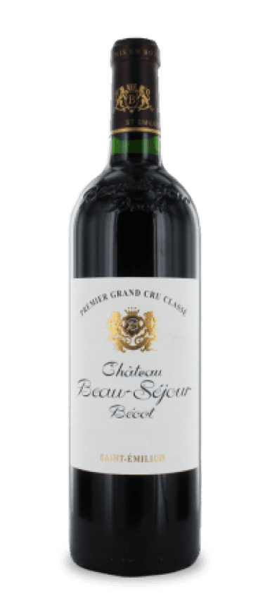 What makes 2018 Château Beau-Séjour Bécot portfolio-worthy? Let us count the ways. First, this Bordeaux red blend comes from one of the most revered estates in Saint Emilion. It earned premier grand cru classé B classification, the second highest rank in the region. Second, the estate makes a mere 5,000 cases per year. Add in the exceptional caliber of the harvest and cases are exceedingly hard to find.
That’s not all. Critics have widely praised this blend of 80 merlot, 15 cabernet franc, and 5 cabernet sauvignon. Jeb Dunnuck called it “elegant” and “incredibly classic,’ while Wine Enthusiast noted, “the wine has all the elements in place.” Give this beauty five or so years to reach drinkability, then another two decades for enjoyment.  
The Final Sip: Don’t overthink it. You can find everything you want in a fine wine with 2018 Château Beau-Séjour Bécot.