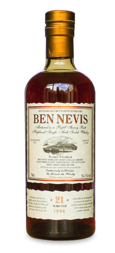 Investing in Ben Nevis casks represents an exceptional opportunity due to the distillery’s distinct heritage and its highly desirable whisky profile. Founded in 1825 and nestled at the base of Scotland’s highest mountain, Ben Nevis Distillery is renowned for producing robust, richly textured single malts characterized by notes of dark fruits, chocolate, malt sweetness, and subtle spice. Historically undervalued relative to its quality, Ben Nevis has steadily gained recognition, particularly among whisky aficionados and independent bottlers. Limited official releases, especially of older vintages, have heightened demand, positioning privately held casks as increasingly attractive investments in a market that values rarity, complexity, and authenticity.
Further bolstering Ben Nevis's investment appeal is its growing international acclaim, notably within emerging whisky markets in Asia, particularly Japan, given the distillery’s ownership by Nikka Whisky since 1989. This strategic Japanese connection has elevated Ben Nevis's profile, accelerating interest and demand among discerning collectors globally. As premium whisky consumption expands and connoisseurs actively seek hidden gems from distilleries previously overshadowed by bigger names, Ben Nevis casks offer significant potential for appreciation. With aging stocks becoming scarcer and enthusiasts increasingly recognizing the intrinsic quality and distinctive character of Ben Nevis malt, cask investors stand to benefit considerably from this evolving market dynamic.